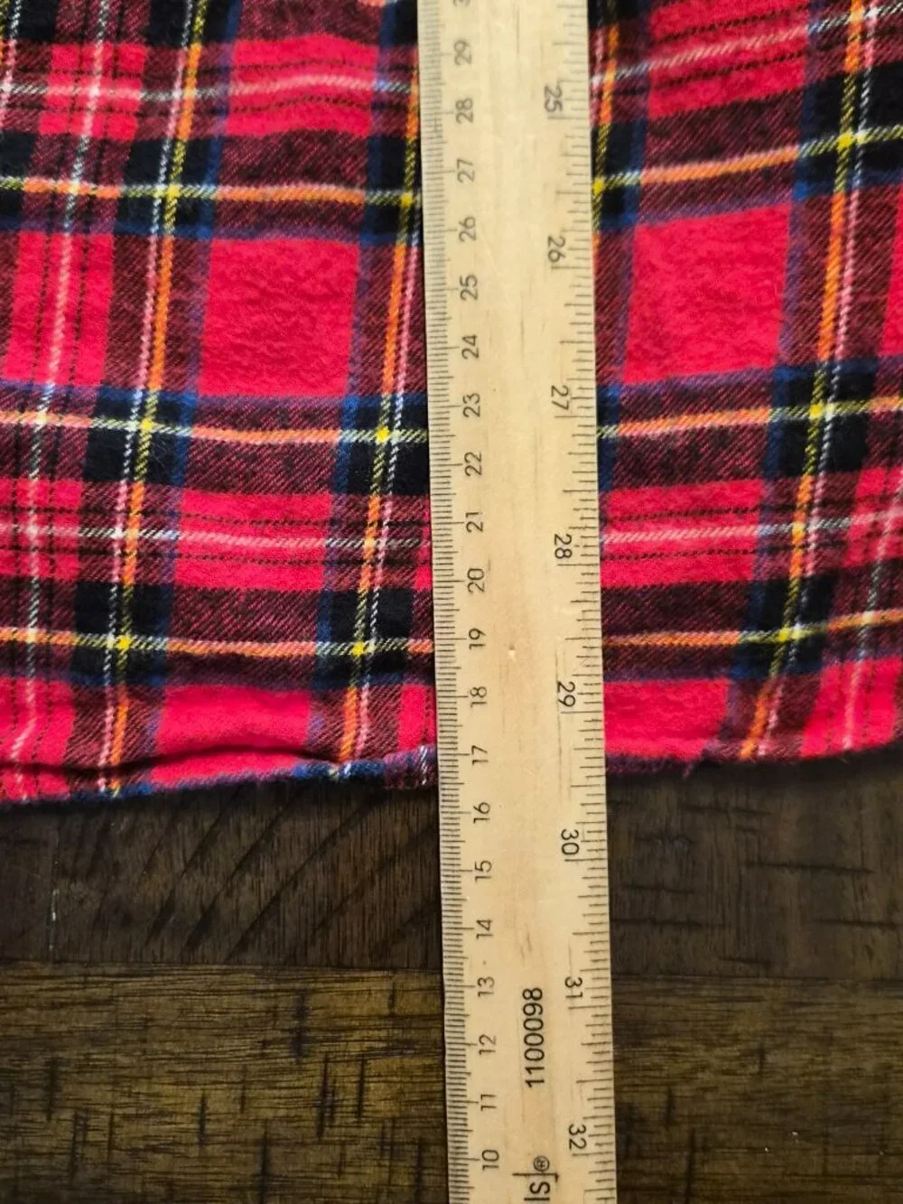 J Crew Shirt Mens Size Medium Red Plaid Flannel Long Sleeve Button Up G511